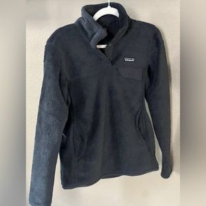Patagonia blue pullover fleece